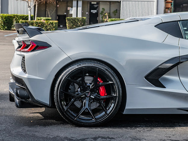 2020+ CHEVROLET CORVETTE C8 STINGRAY & Z51 | WICKERBILL REAR TRUNK SPOILER WING